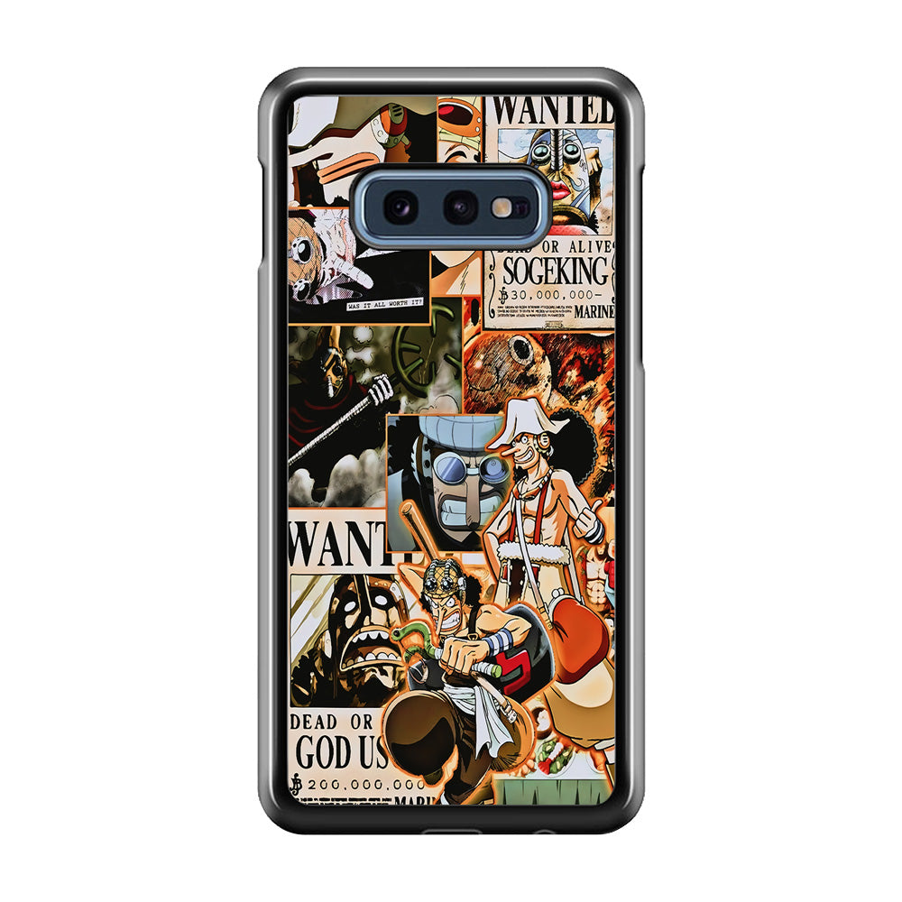 One Piece Sogeking Aesthetic Samsung Galaxy S10E Case