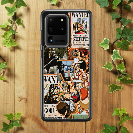 One Piece Sogeking Aesthetic Samsung Galaxy S20 Ultra Case