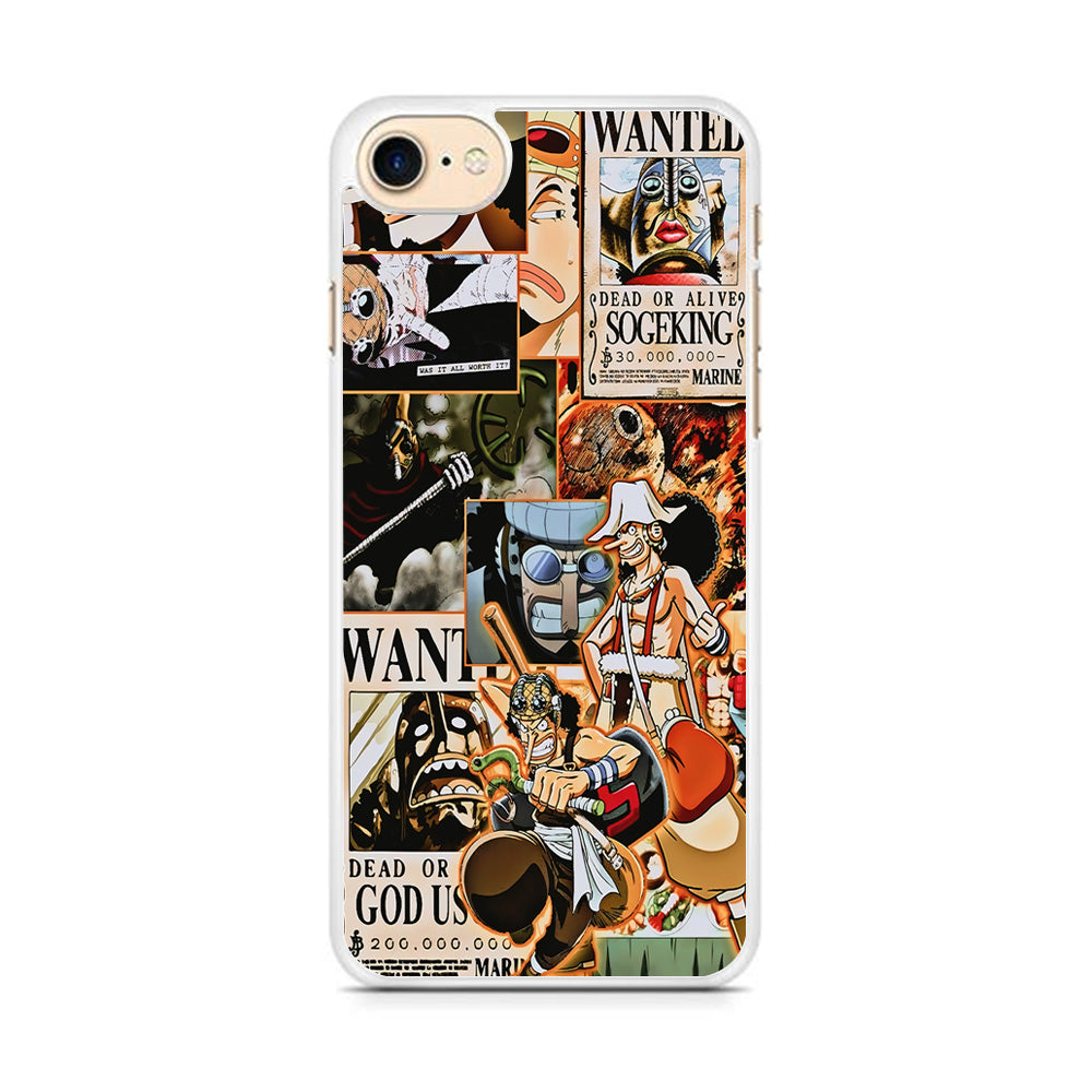 One Piece Sogeking Aesthetic iPhone 8 Case