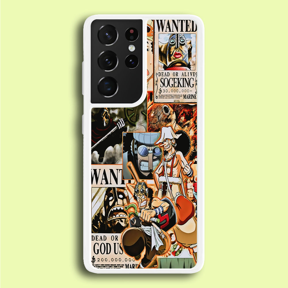 One Piece Sogeking Aesthetic Samsung Galaxy S21 Ultra Case