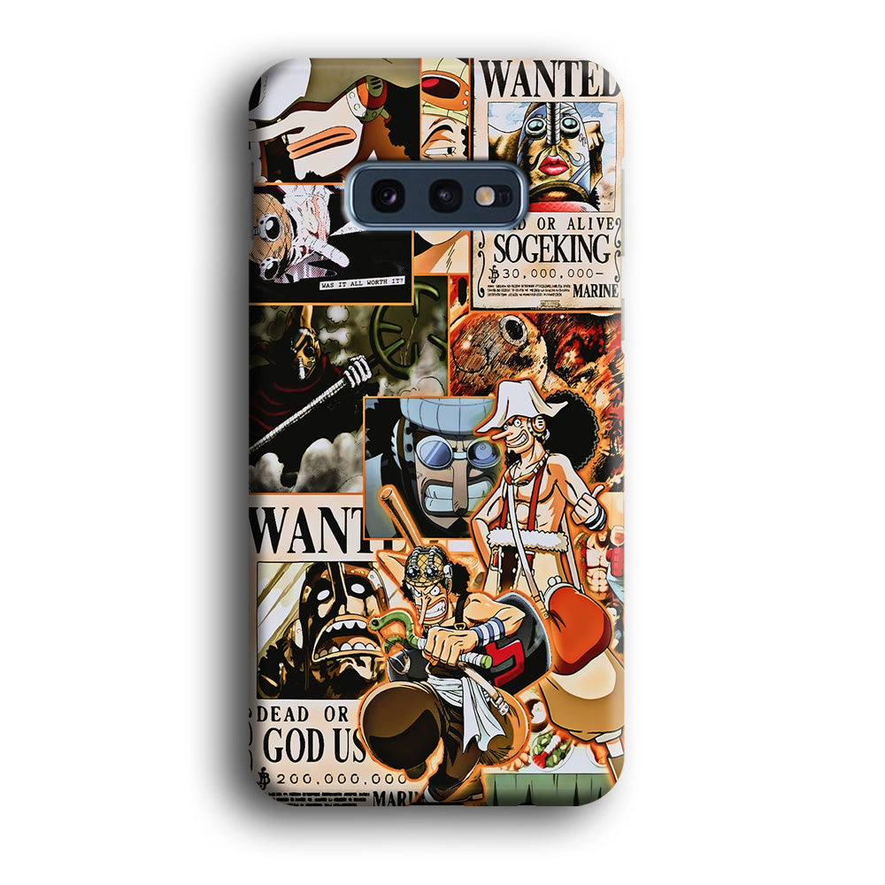 One Piece Sogeking Aesthetic Samsung Galaxy S10E Case