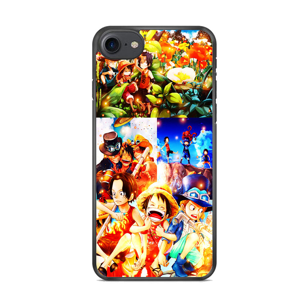 One Piece Three Siblings iPhone 8 Case