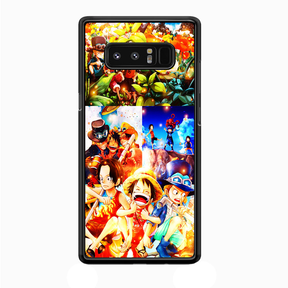 One Piece Three Siblings Samsung Galaxy Note 8 Case