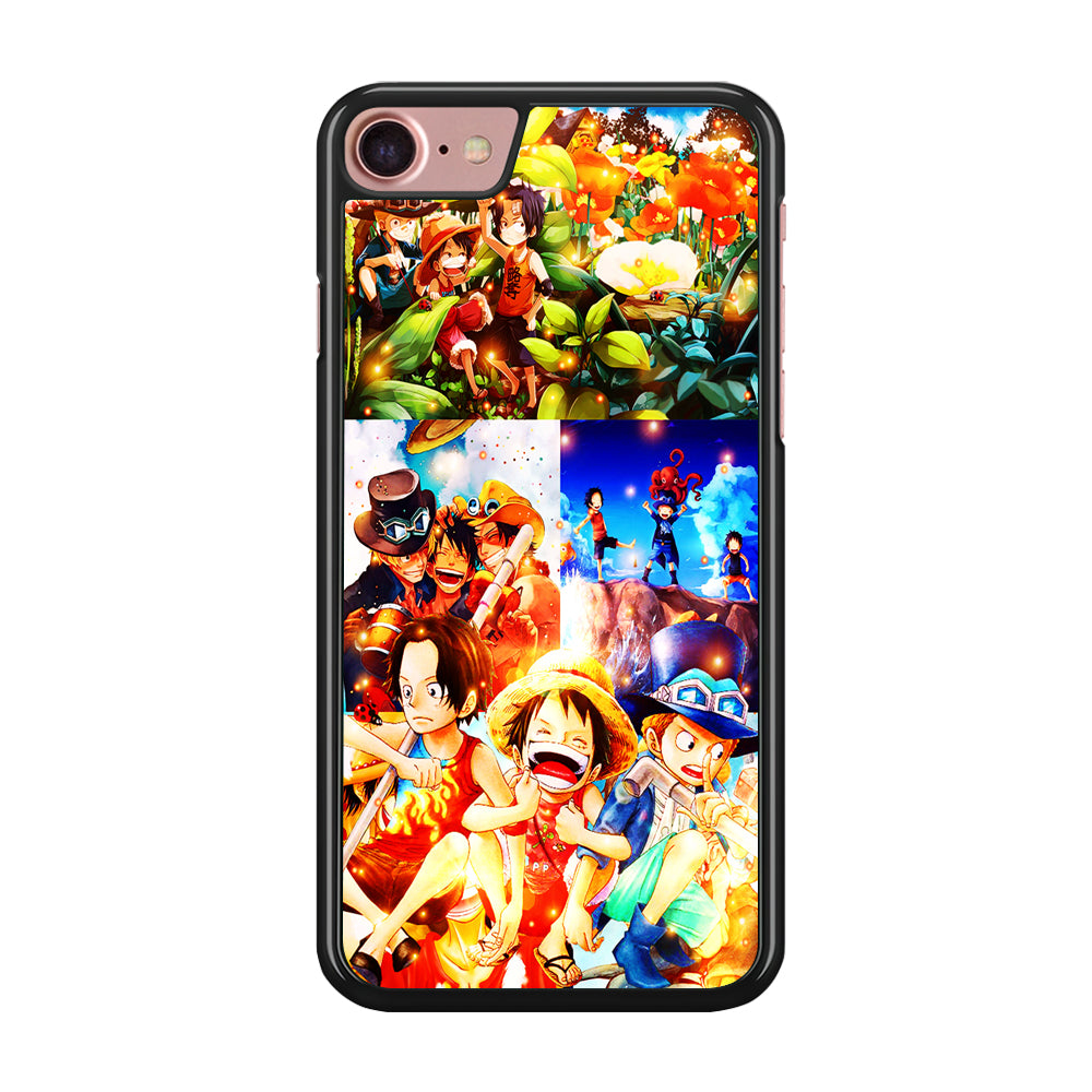 One Piece Three Siblings iPhone SE 2020 Case