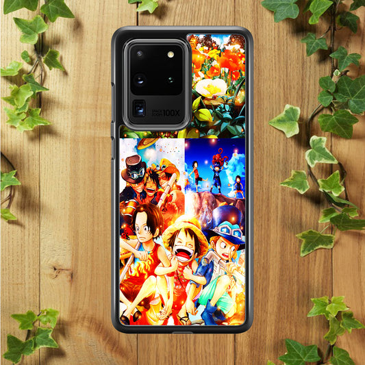 One Piece Three Siblings Samsung Galaxy S20 Ultra Case