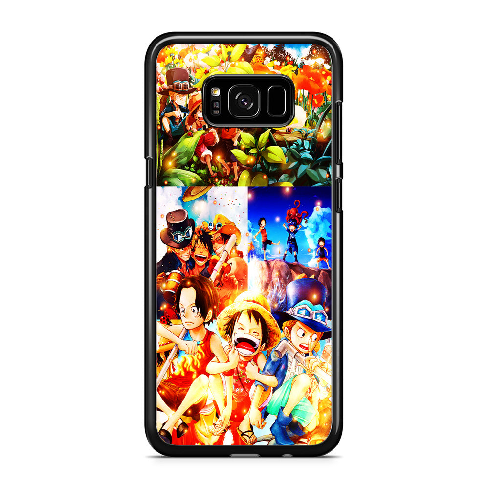 One Piece Three Siblings Samsung Galaxy S8 Case