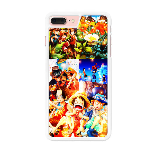 One Piece Three Siblings iPhone 8 Plus Case