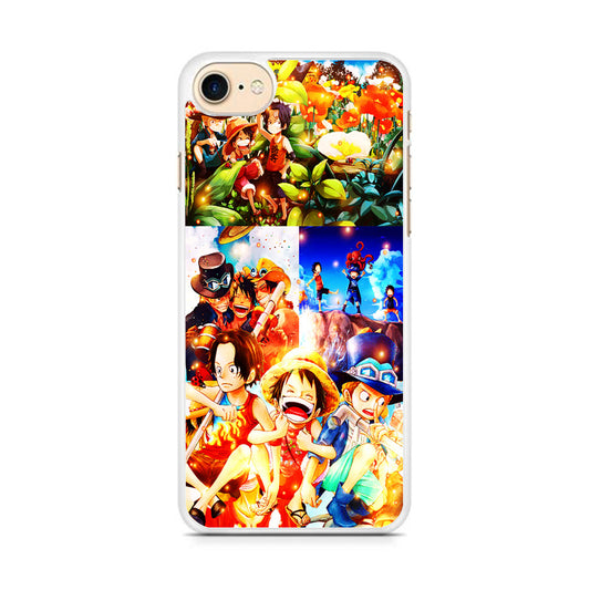 One Piece Three Siblings iPhone 8 Case