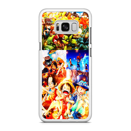 One Piece Three Siblings Samsung Galaxy S8 Case