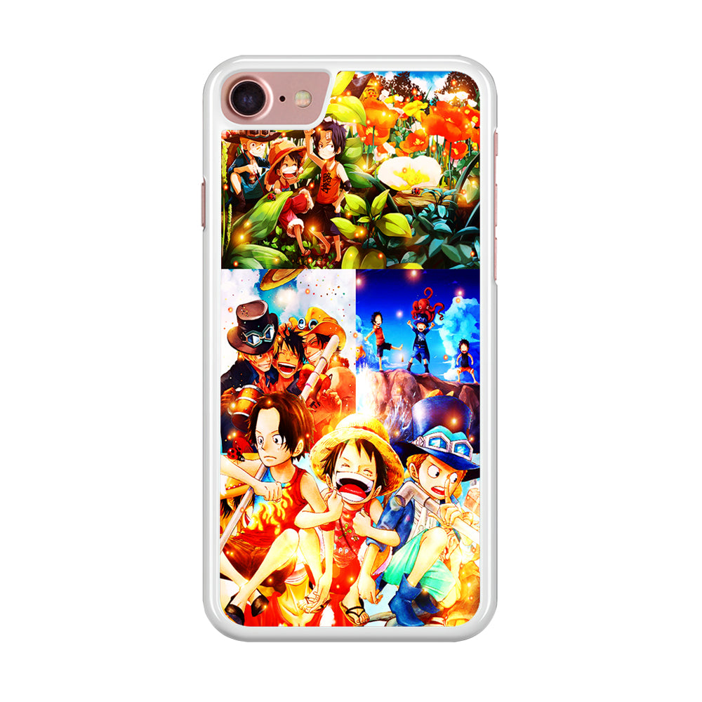 One Piece Three Siblings iPhone SE 2020 Case