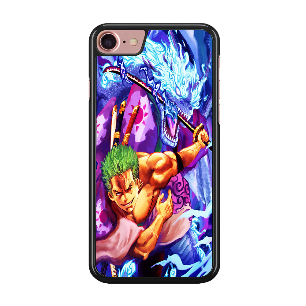 One Piece Zoro Dragon iPhone SE 2020 Case