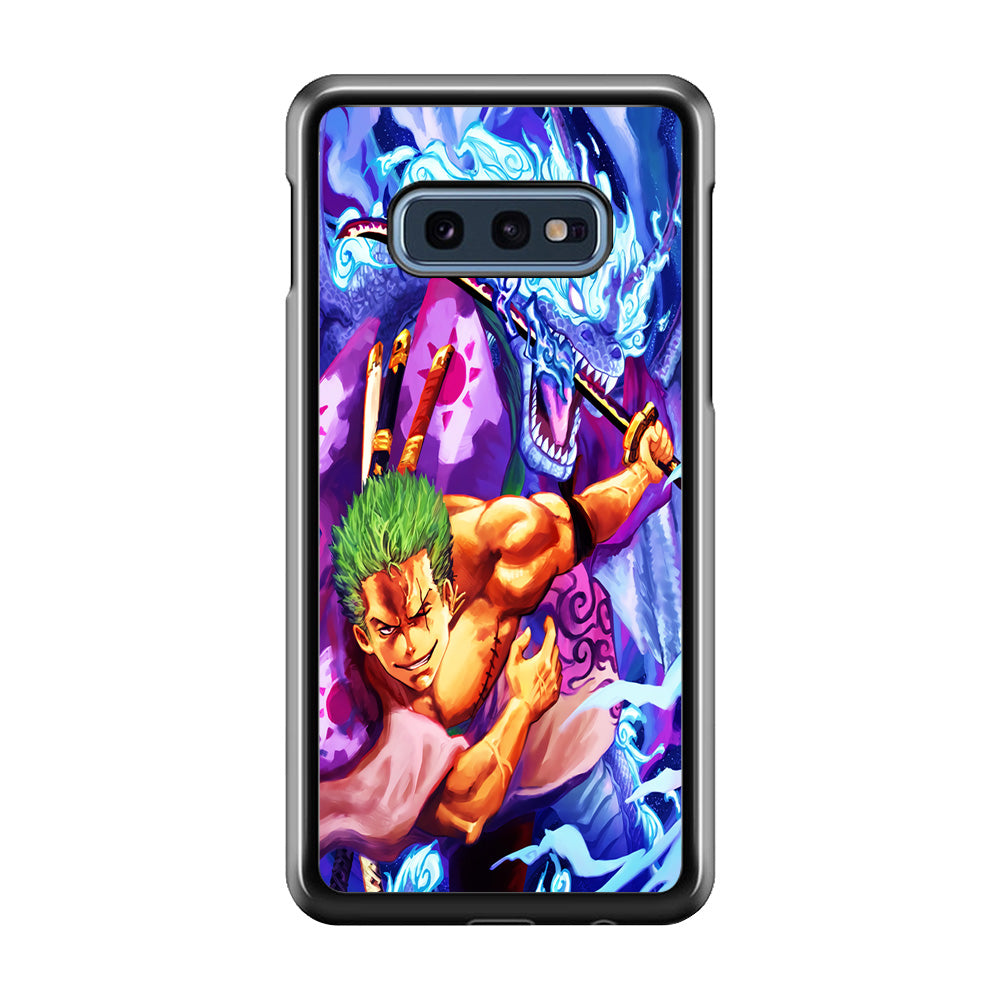 One Piece Zoro Dragon Samsung Galaxy S10E Case