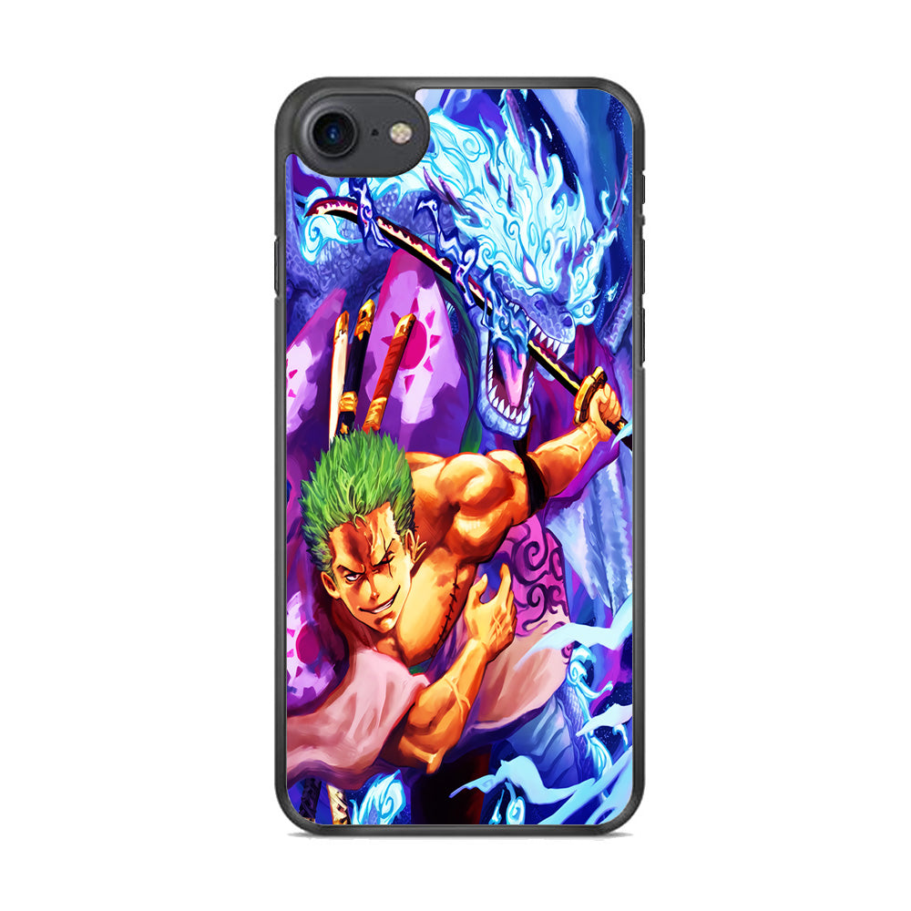 One Piece Zoro Dragon iPhone 8 Case