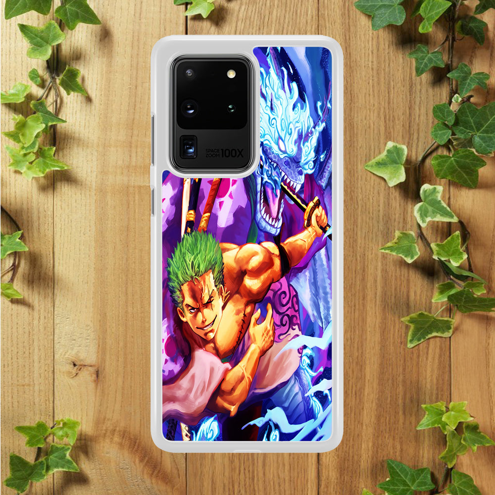 One Piece Zoro Dragon Samsung Galaxy S20 Ultra Case