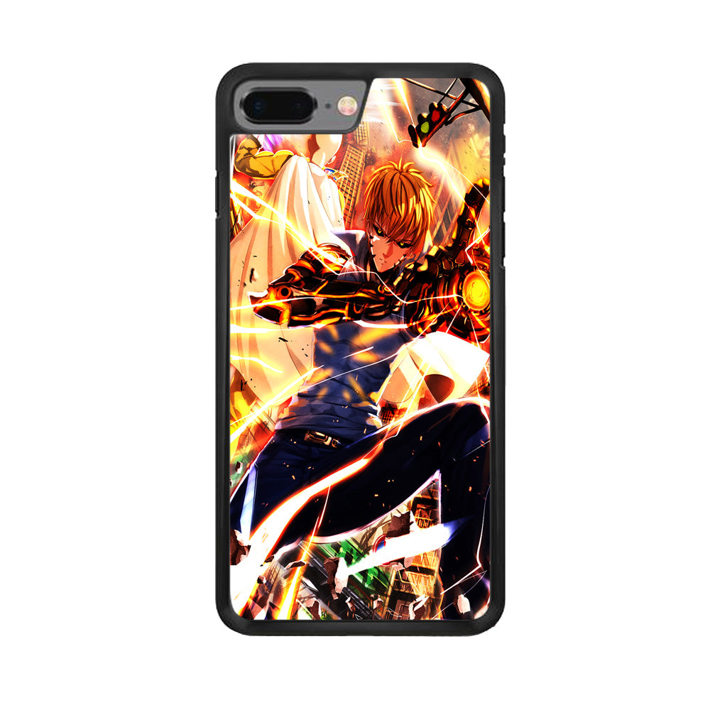 One Punch Man Genos Saitama iPhone 8 Plus Case