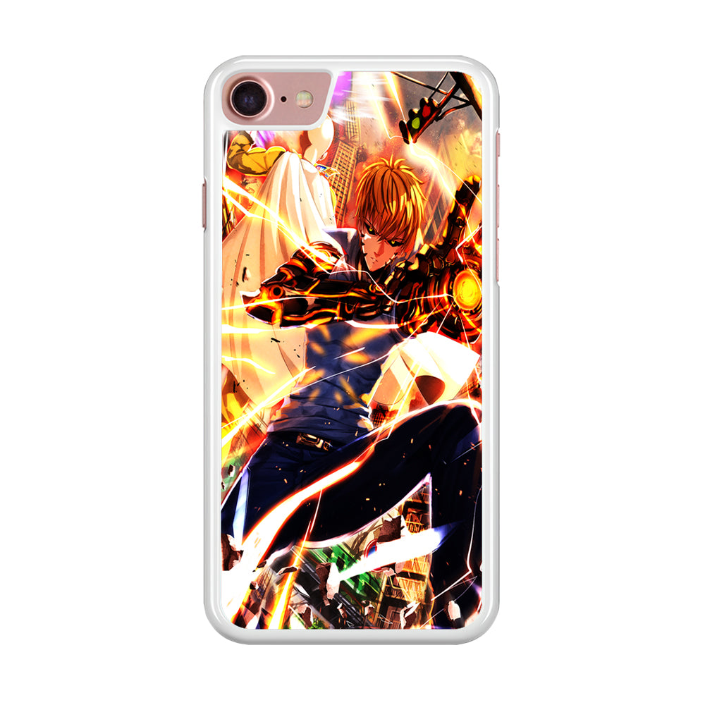 One Punch Man Genos Saitama iPhone SE 2020 Case