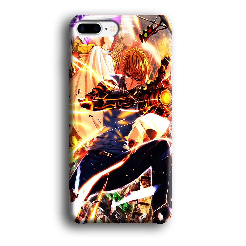 One Punch Man Genos Saitama iPhone 8 Plus Case