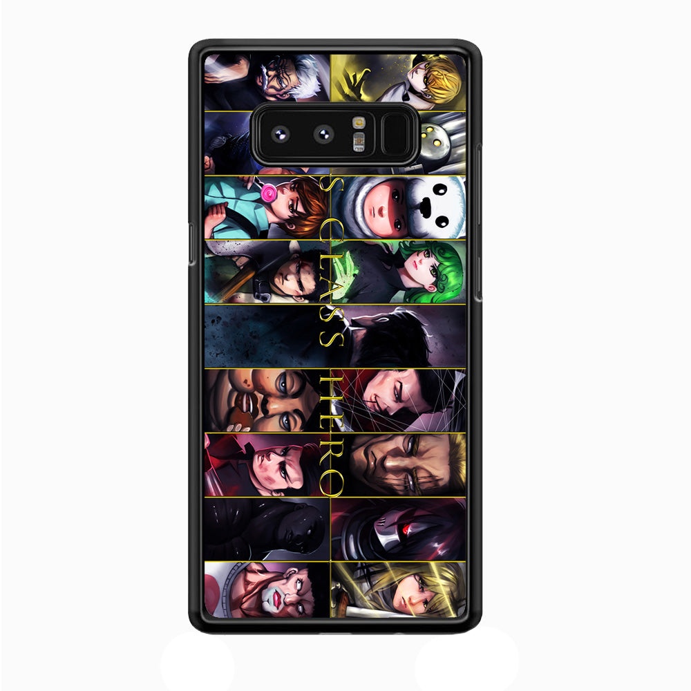 One Punch Man S-Class Hero Samsung Galaxy Note 8 Case