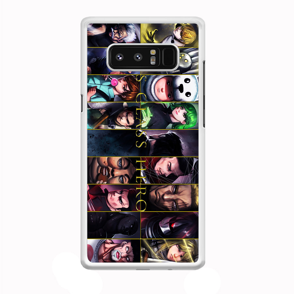 One Punch Man S-Class Hero Samsung Galaxy Note 8 Case