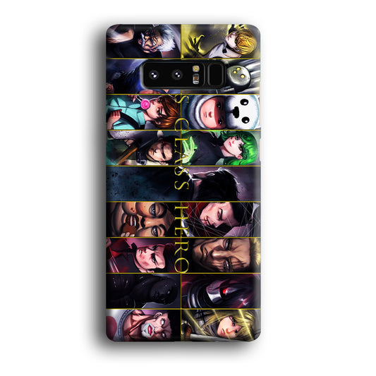 One Punch Man S-Class Hero Samsung Galaxy Note 8 Case