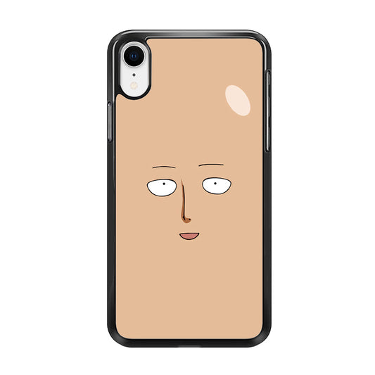 One Punch Man Saitama Face iPhone XR Case