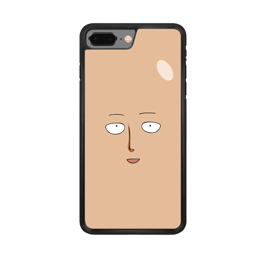 One Punch Man Saitama Face iPhone 8 Plus Case