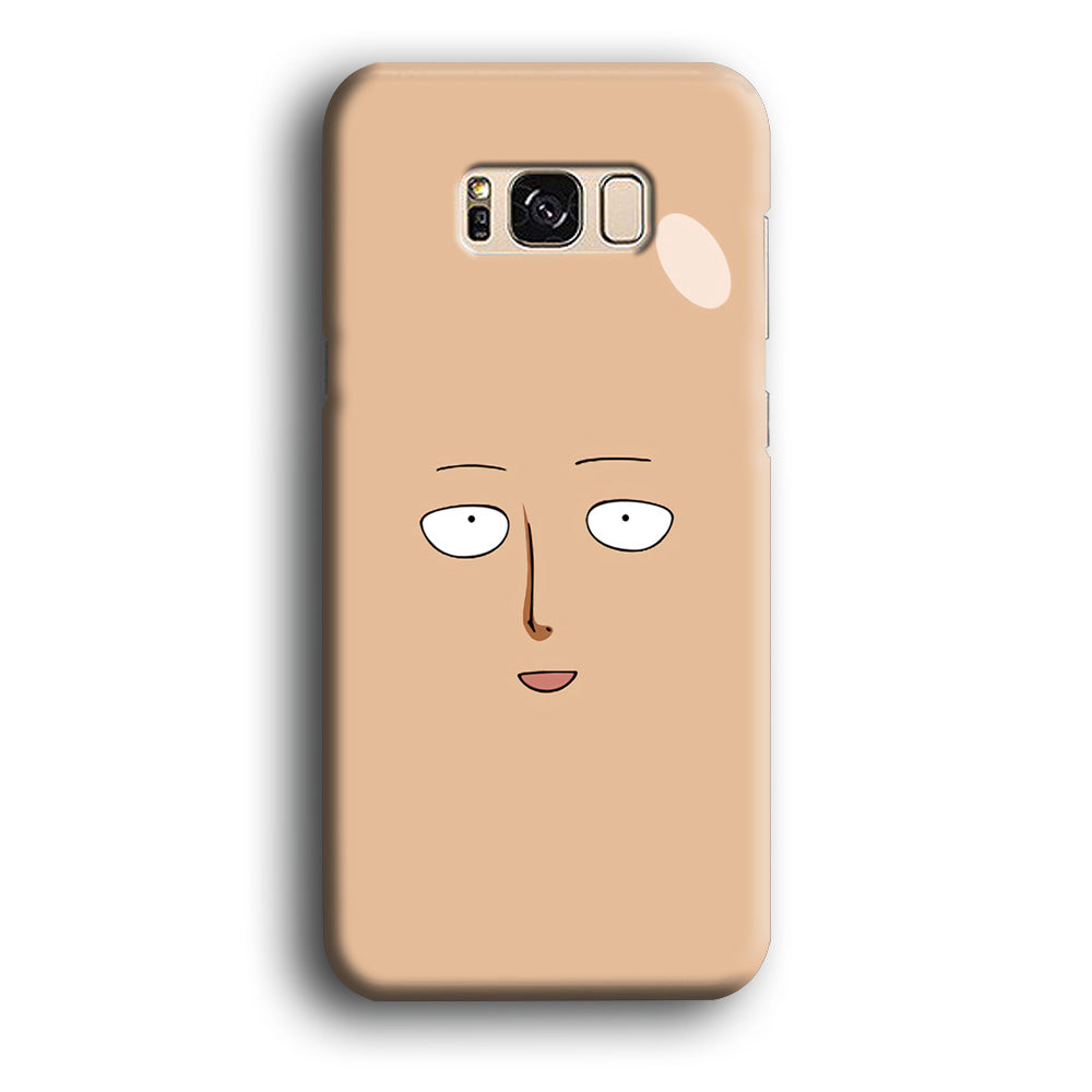 One Punch Man Saitama Face Samsung Galaxy S8 Case