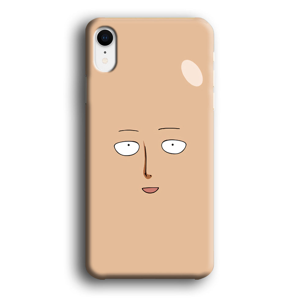 One Punch Man Saitama Face iPhone XR Case