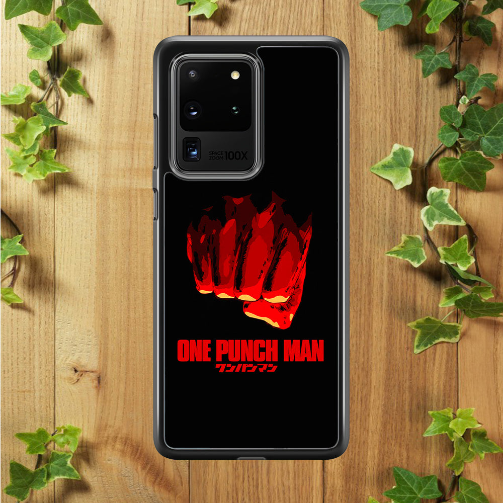 One Punch Man Saitama Fist Samsung Galaxy S20 Ultra Case