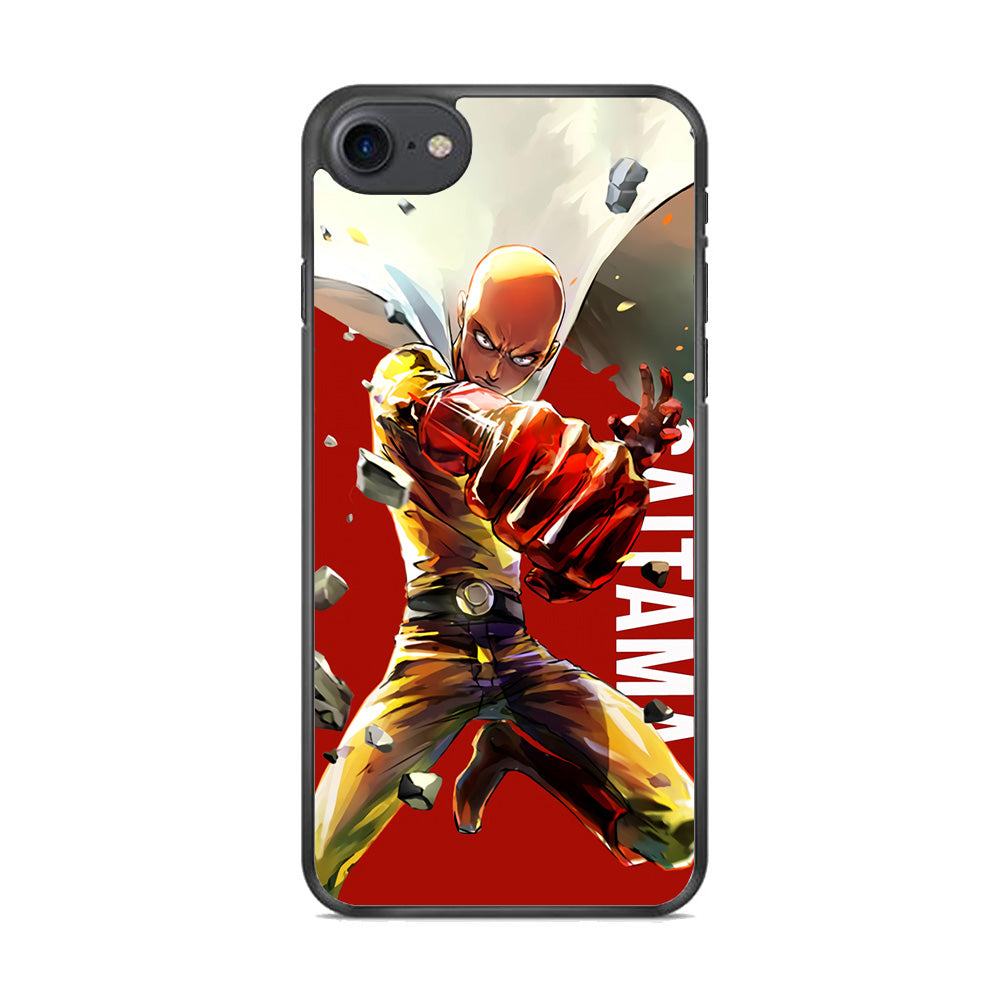 One Punch Man Saitama Red iPhone 7 Case