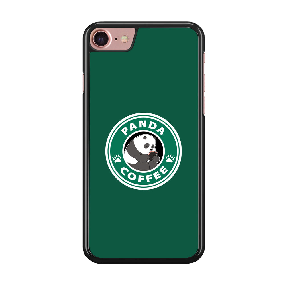 Panda Coffee iPhone 8 Case