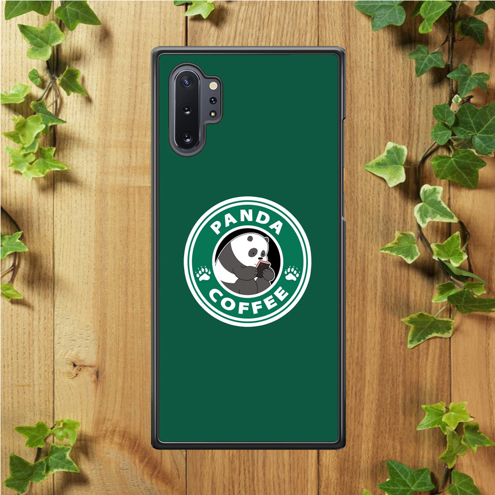 Panda Coffee Samsung Galaxy Note 10 Plus Case