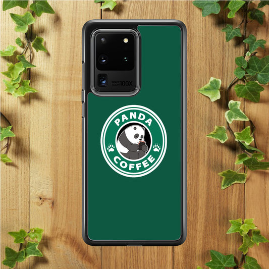 Panda Coffee Samsung Galaxy S20 Ultra Case