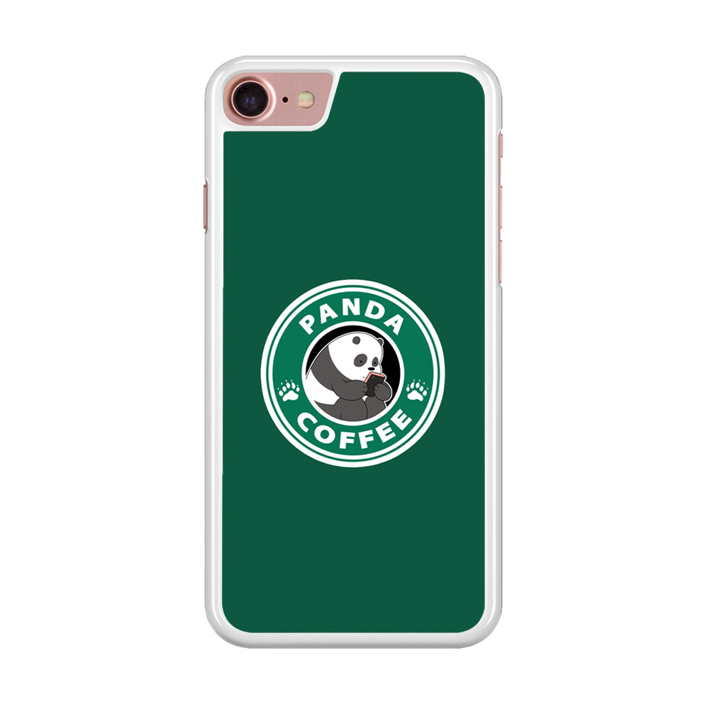 Panda Coffee iPhone 8 Case