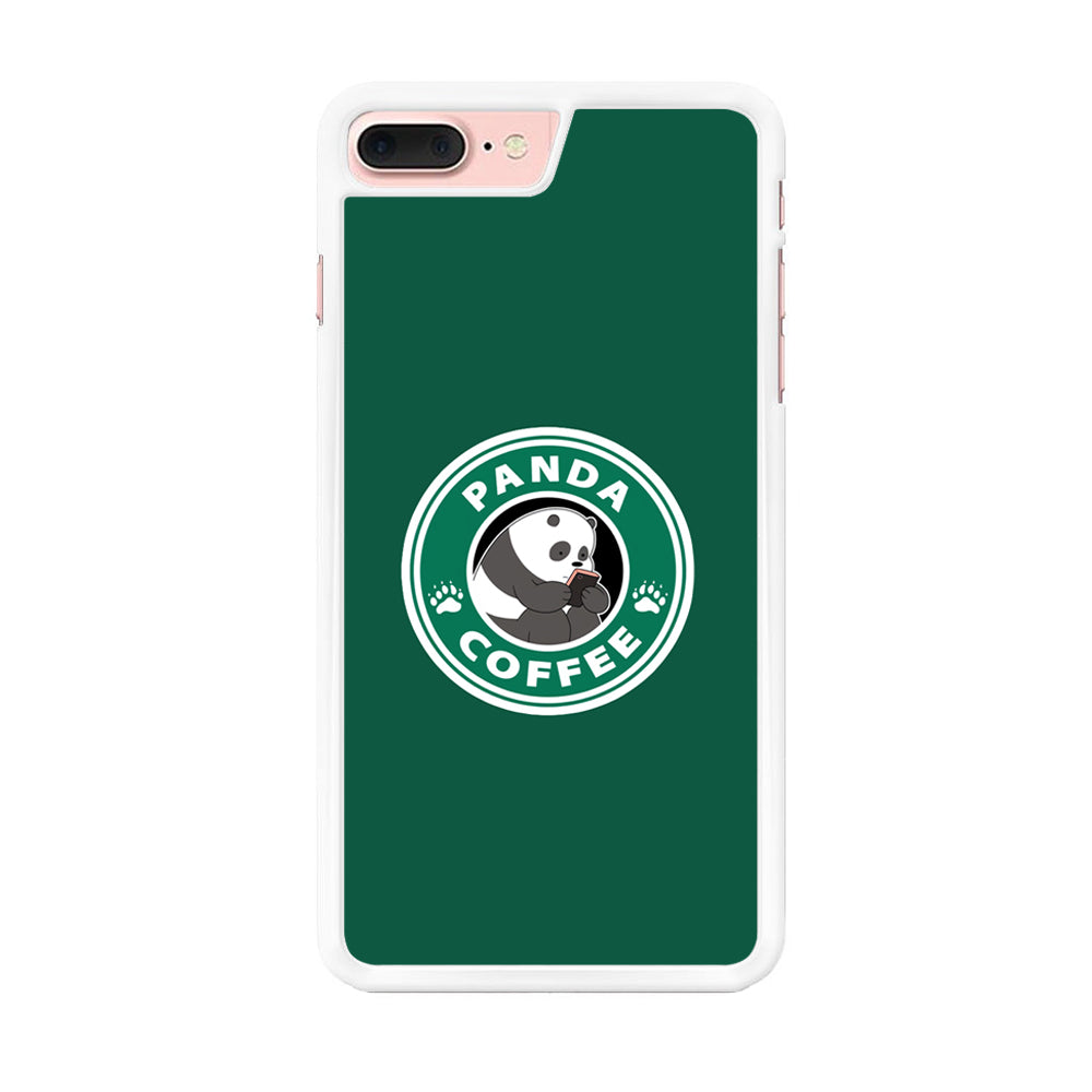 Panda Coffee iPhone 8 Plus Case