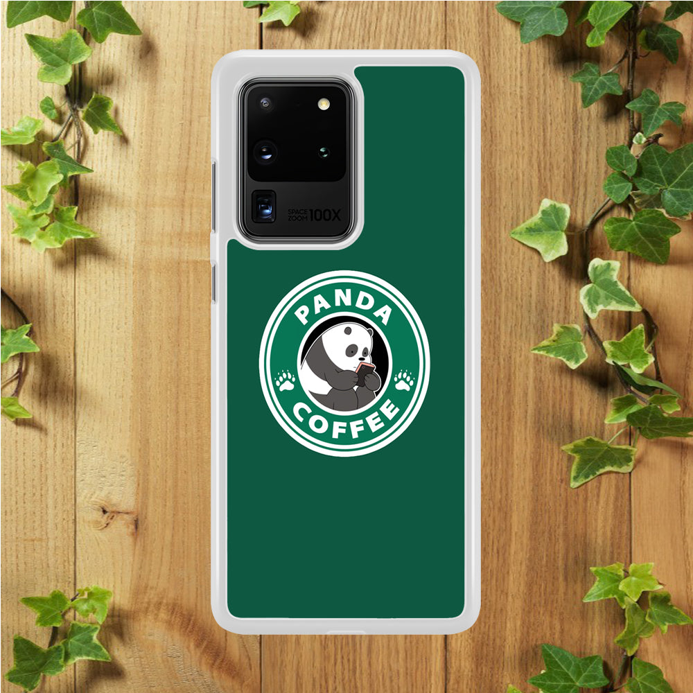 Panda Coffee Samsung Galaxy S20 Ultra Case