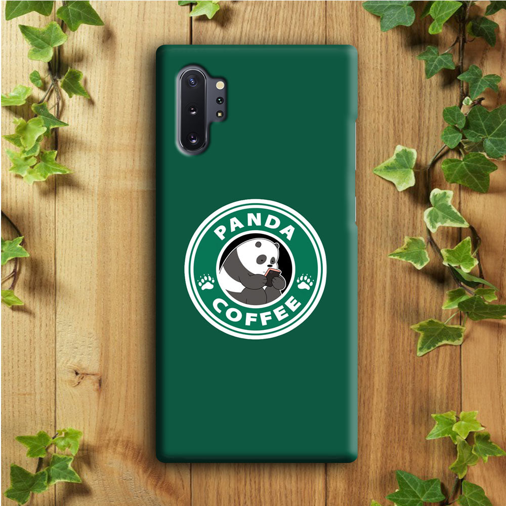 Panda Coffee Samsung Galaxy Note 10 Plus Case