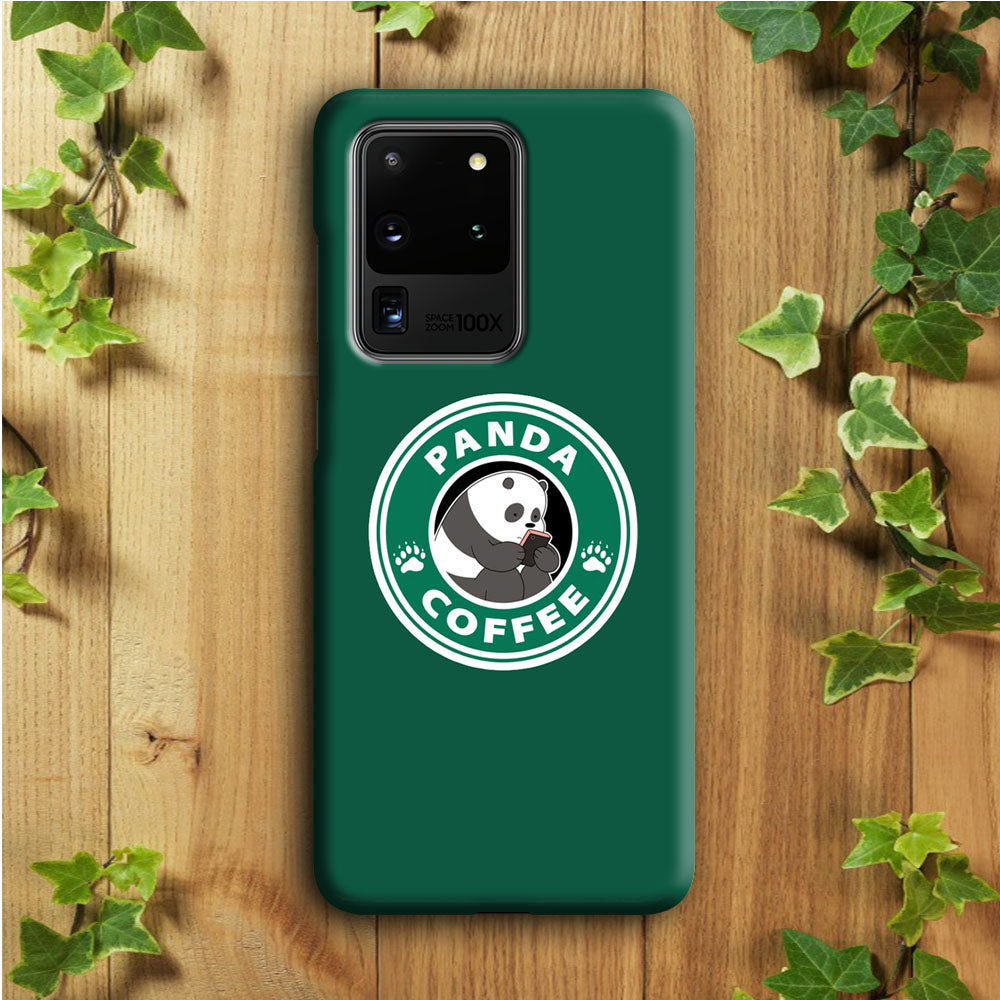 Panda Coffee Samsung Galaxy S20 Ultra Case