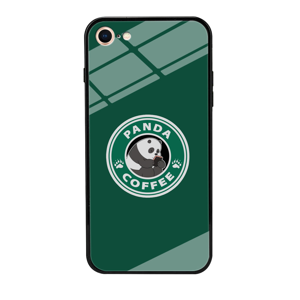 Panda Coffee iPhone 8 Case