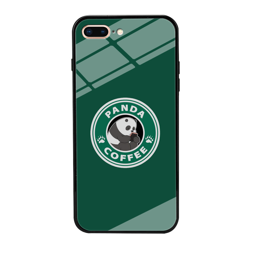 Panda Coffee iPhone 8 Plus Case