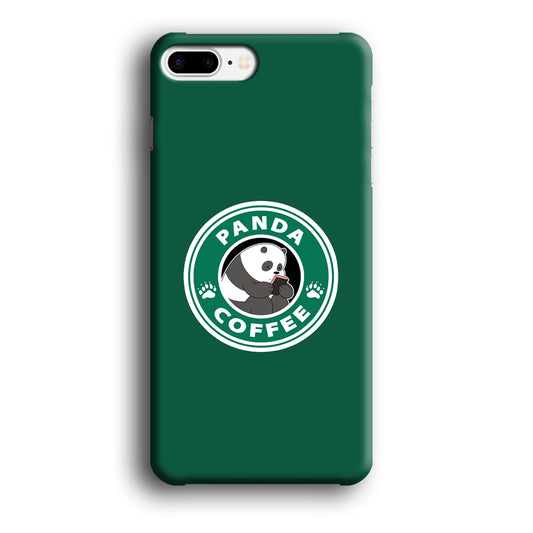 Panda Coffee iPhone 8 Plus Case