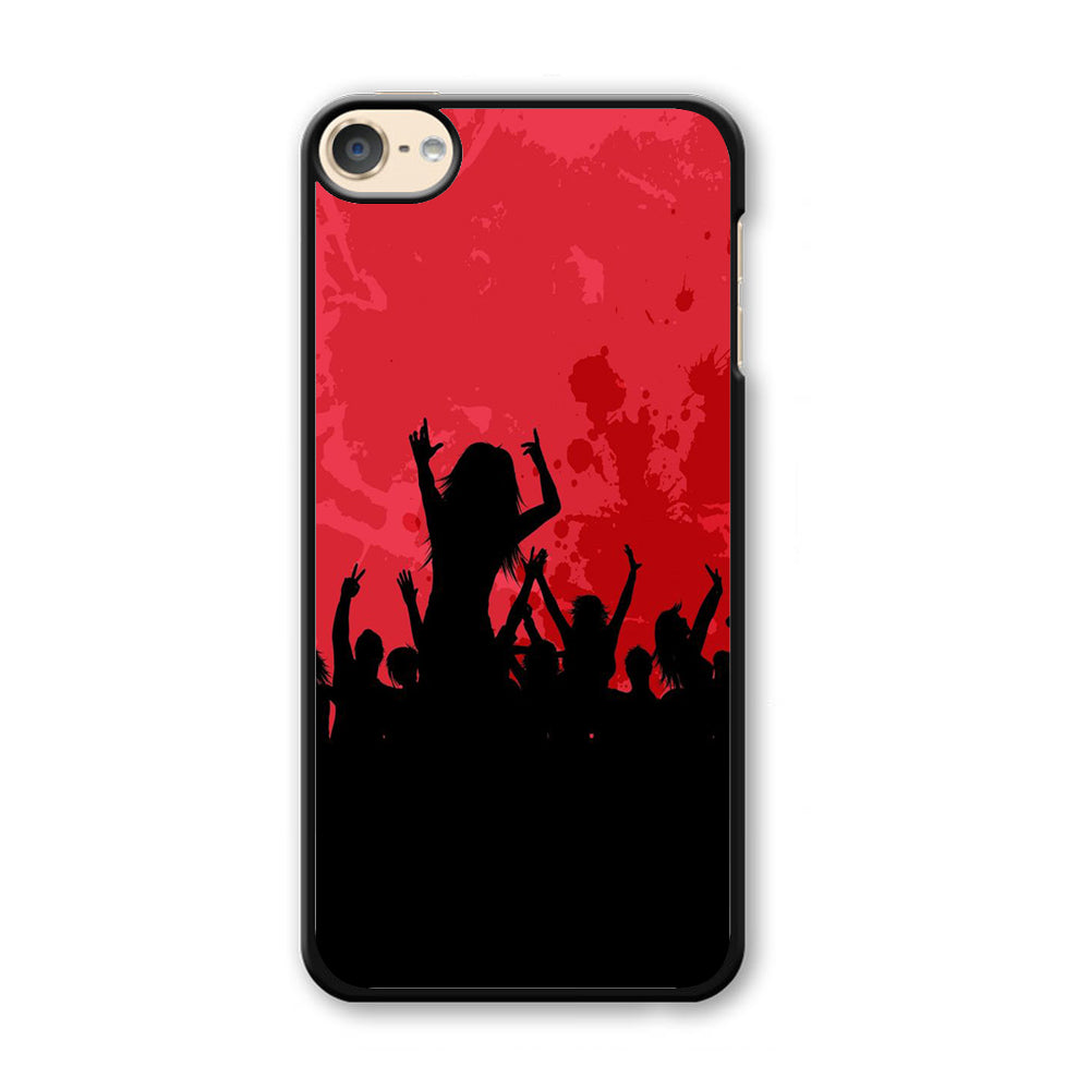 Party Silhouette iPod Touch 6 Case