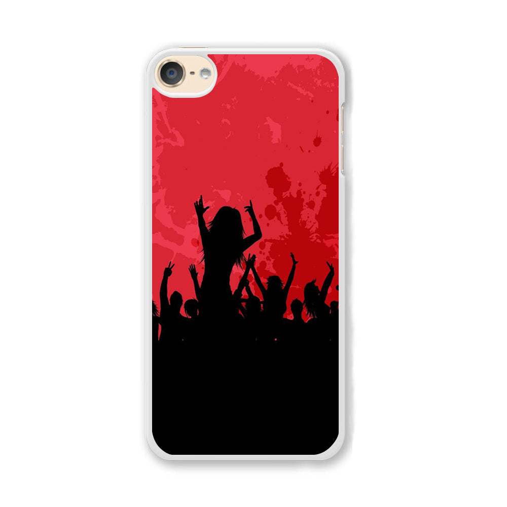 Party Silhouette iPod Touch 6 Case