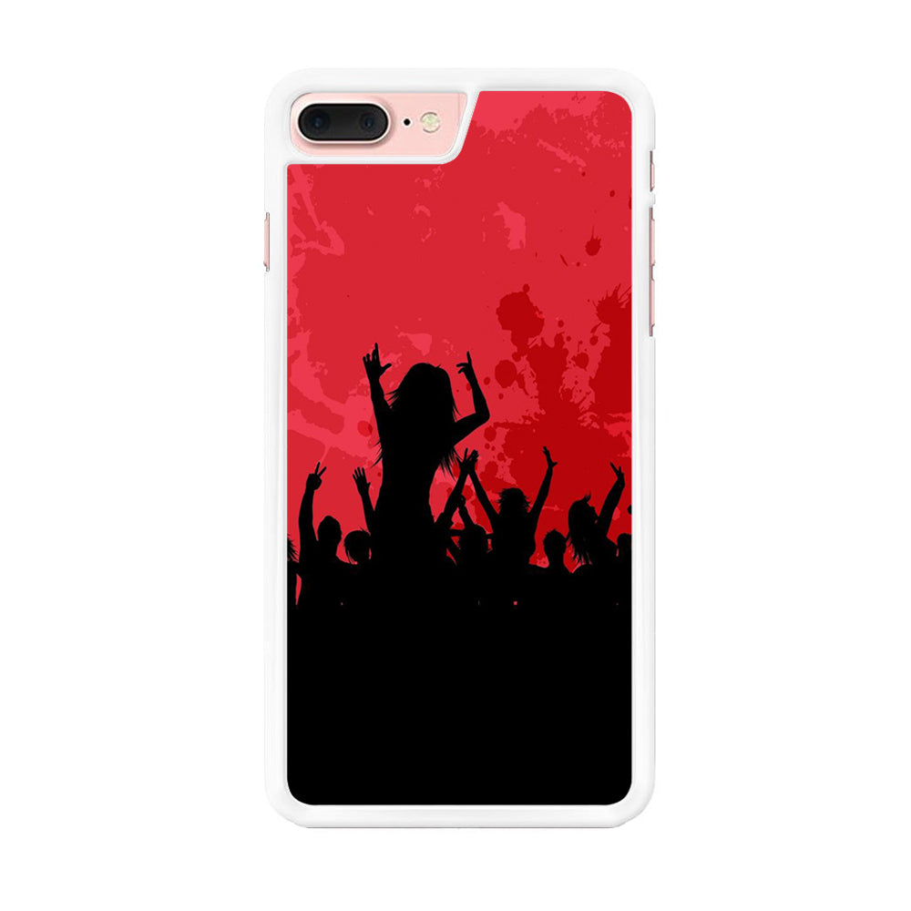 Party Silhouette iPhone 8 Plus Case