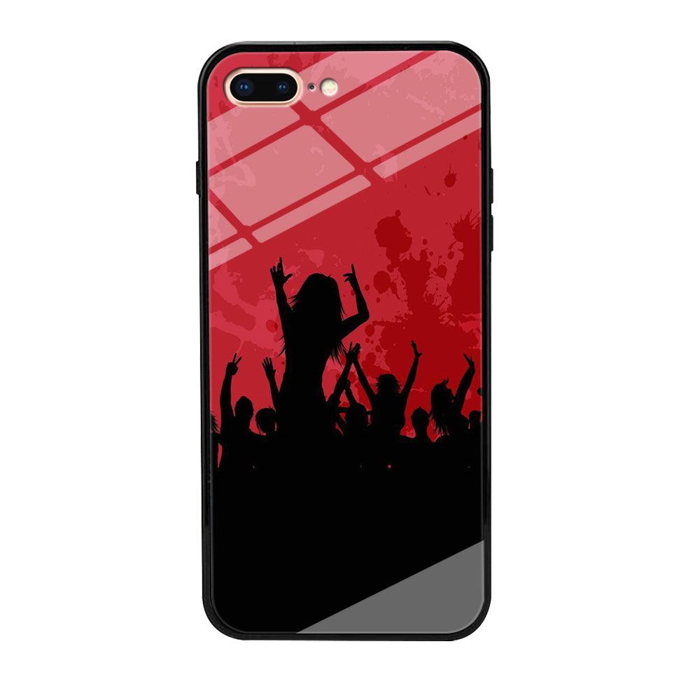 Party Silhouette iPhone 8 Plus Case