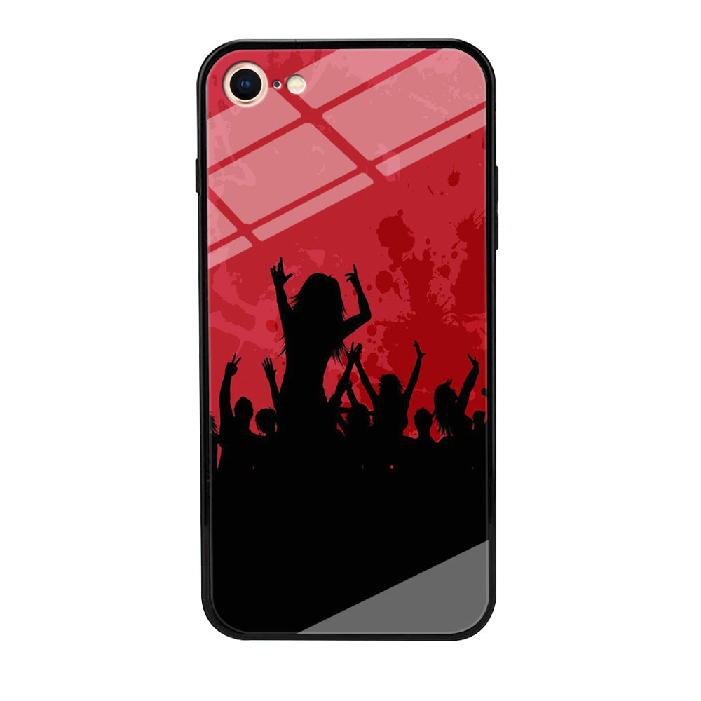 Party Silhouette iPhone 8 Case
