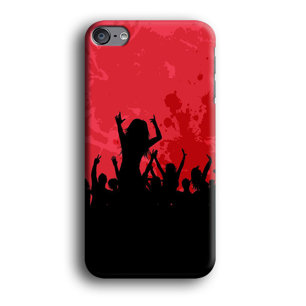 Party Silhouette iPod Touch 6 Case