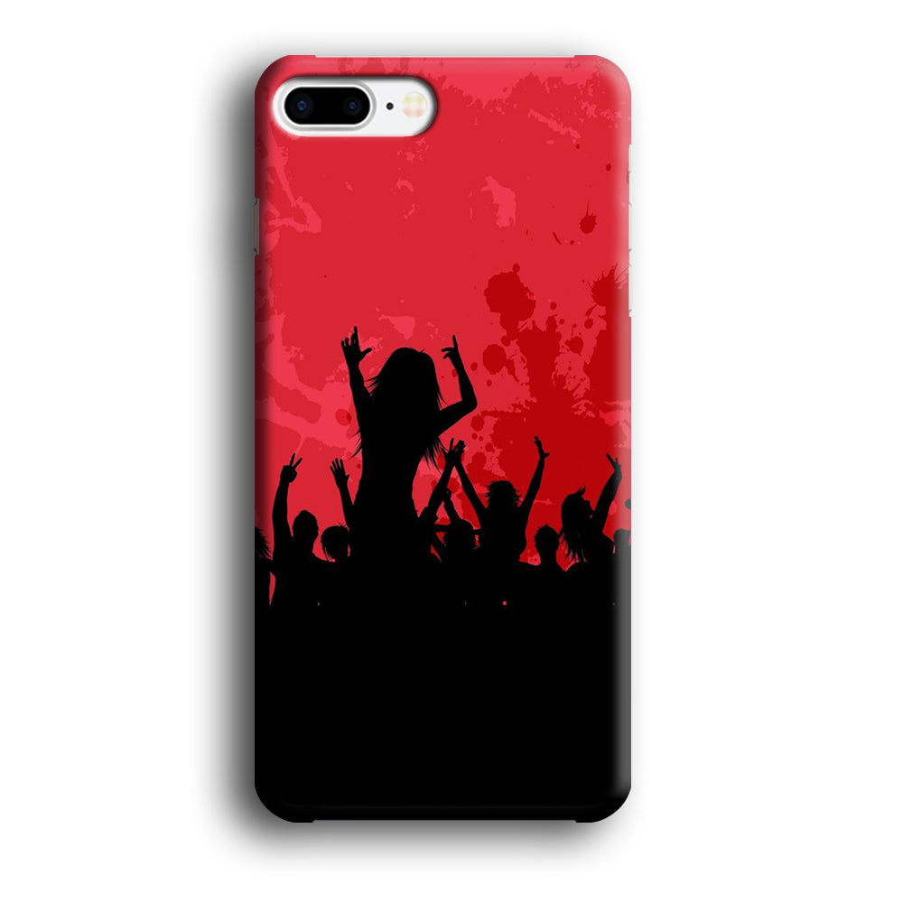 Party Silhouette iPhone 8 Plus Case