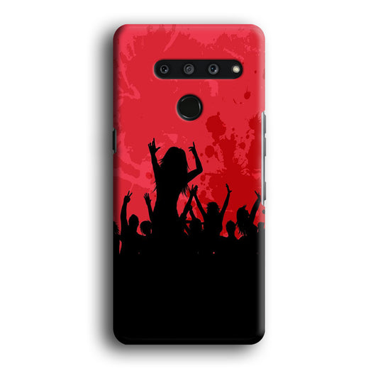 Party Silhouette LG V50 3D Case