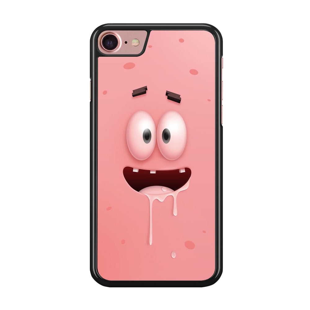 Patrick Star smiling face iPhone 8 Case